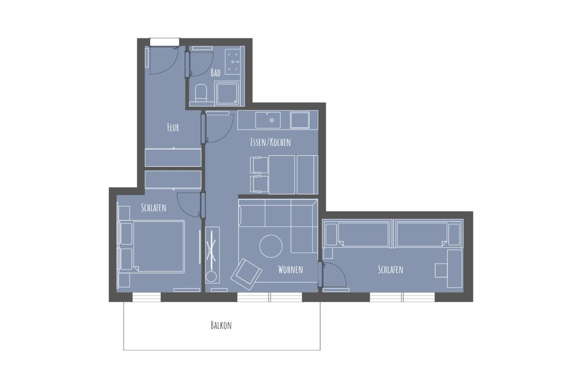 Apartmenthaus B3 Нордерней Номер фото